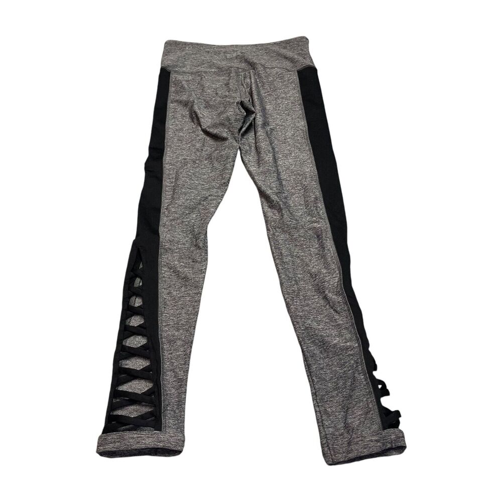 Pink Victoria's Secret Ultimate Leggings Women's Small Gray Black Stretch - Picture 2 of 6